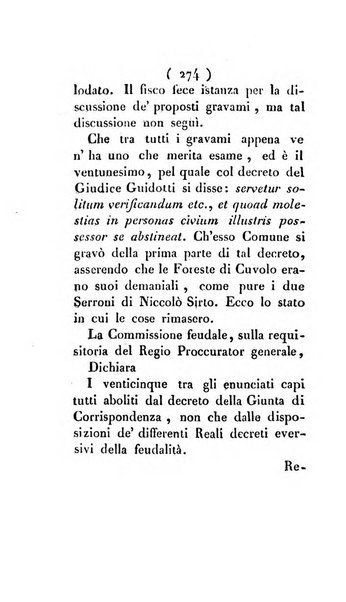 Bullettino delle sentenze emanate dalla Suprema commissione per le liti fra i già baroni ed i comuni