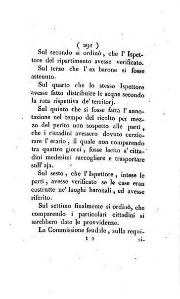 Bullettino delle sentenze emanate dalla Suprema commissione per le liti fra i già baroni ed i comuni