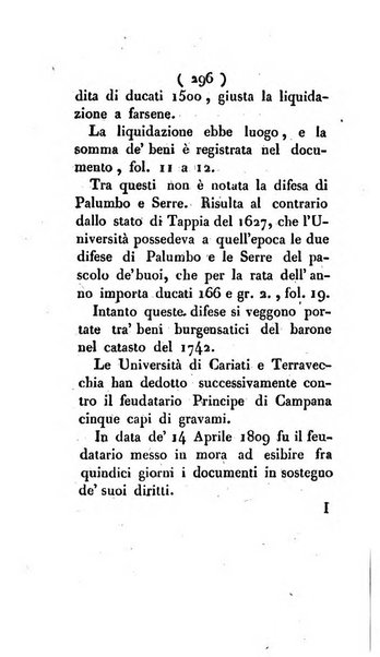 Bullettino delle sentenze emanate dalla Suprema commissione per le liti fra i già baroni ed i comuni