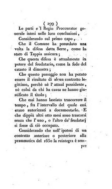 Bullettino delle sentenze emanate dalla Suprema commissione per le liti fra i già baroni ed i comuni