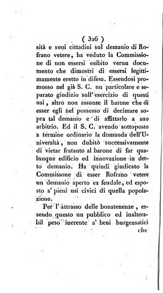 Bullettino delle sentenze emanate dalla Suprema commissione per le liti fra i già baroni ed i comuni