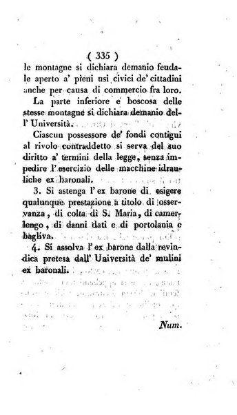 Bullettino delle sentenze emanate dalla Suprema commissione per le liti fra i già baroni ed i comuni