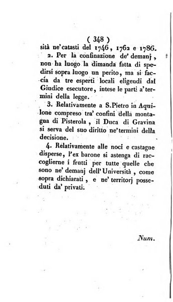 Bullettino delle sentenze emanate dalla Suprema commissione per le liti fra i già baroni ed i comuni