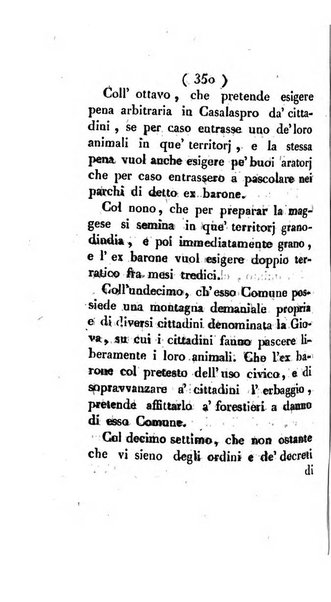 Bullettino delle sentenze emanate dalla Suprema commissione per le liti fra i già baroni ed i comuni