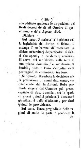 Bullettino delle sentenze emanate dalla Suprema commissione per le liti fra i già baroni ed i comuni