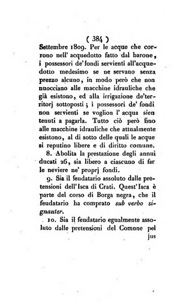 Bullettino delle sentenze emanate dalla Suprema commissione per le liti fra i già baroni ed i comuni