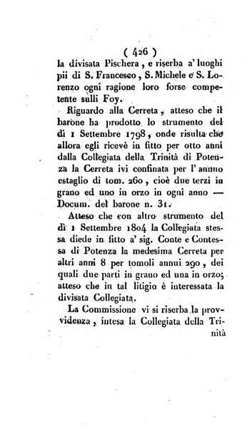 Bullettino delle sentenze emanate dalla Suprema commissione per le liti fra i già baroni ed i comuni