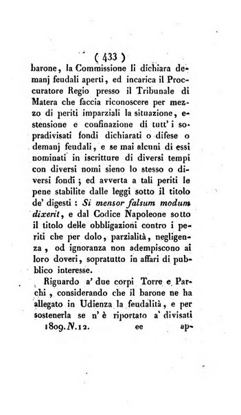 Bullettino delle sentenze emanate dalla Suprema commissione per le liti fra i già baroni ed i comuni