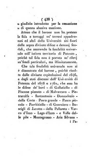 Bullettino delle sentenze emanate dalla Suprema commissione per le liti fra i già baroni ed i comuni