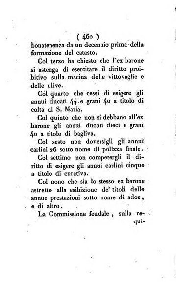 Bullettino delle sentenze emanate dalla Suprema commissione per le liti fra i già baroni ed i comuni