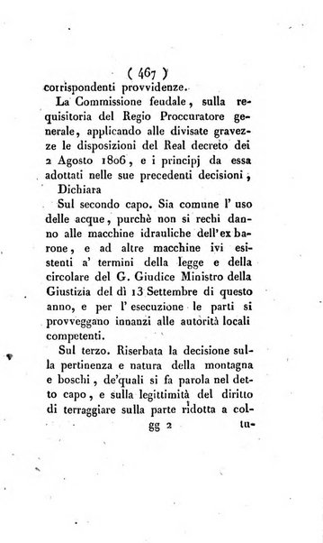 Bullettino delle sentenze emanate dalla Suprema commissione per le liti fra i già baroni ed i comuni