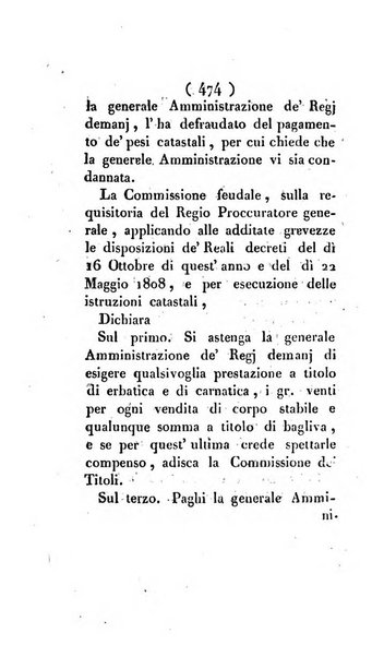 Bullettino delle sentenze emanate dalla Suprema commissione per le liti fra i già baroni ed i comuni