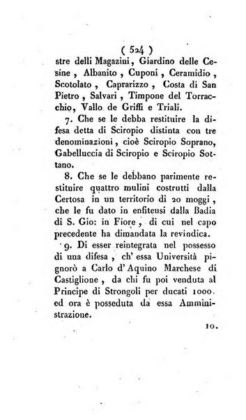 Bullettino delle sentenze emanate dalla Suprema commissione per le liti fra i già baroni ed i comuni