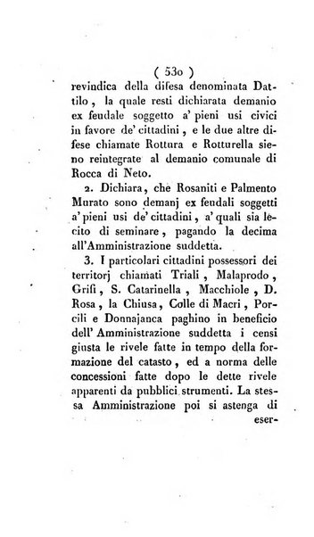 Bullettino delle sentenze emanate dalla Suprema commissione per le liti fra i già baroni ed i comuni