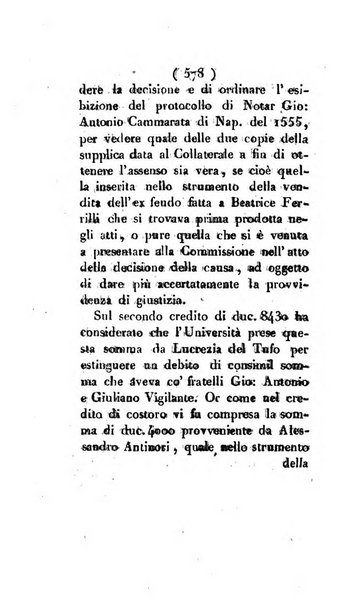 Bullettino delle sentenze emanate dalla Suprema commissione per le liti fra i già baroni ed i comuni