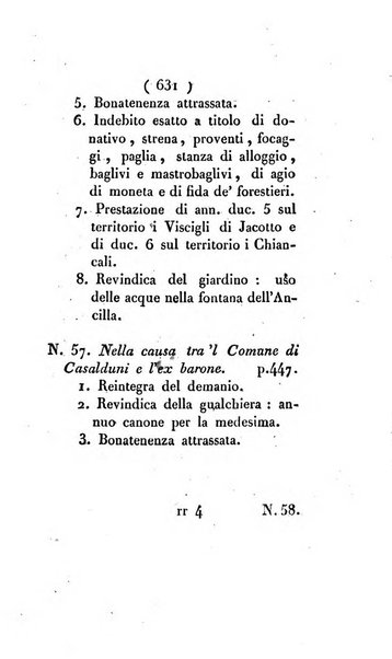 Bullettino delle sentenze emanate dalla Suprema commissione per le liti fra i già baroni ed i comuni