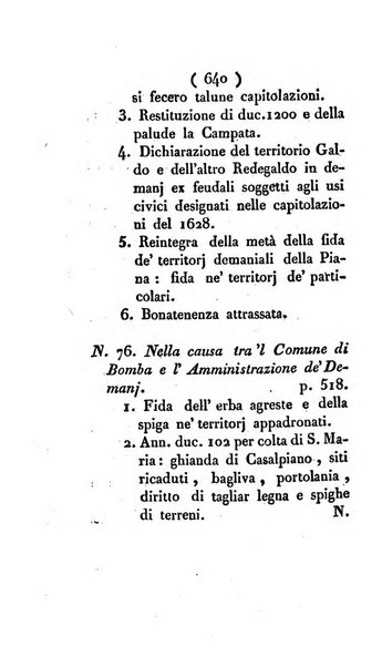 Bullettino delle sentenze emanate dalla Suprema commissione per le liti fra i già baroni ed i comuni