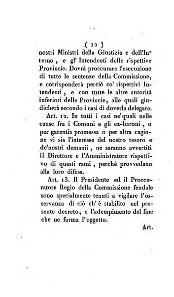 Bullettino delle sentenze emanate dalla Suprema commissione per le liti fra i già baroni ed i comuni