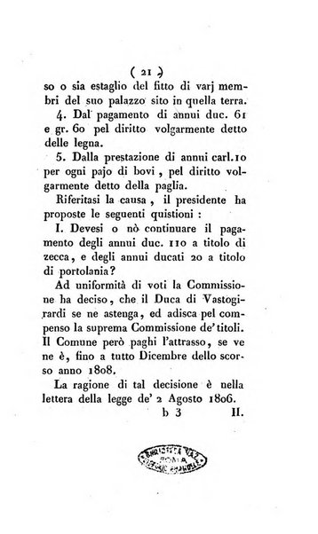 Bullettino delle sentenze emanate dalla Suprema commissione per le liti fra i già baroni ed i comuni