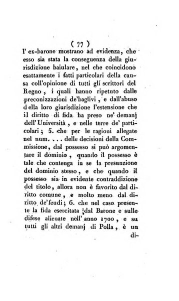 Bullettino delle sentenze emanate dalla Suprema commissione per le liti fra i già baroni ed i comuni