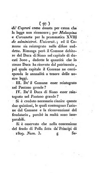 Bullettino delle sentenze emanate dalla Suprema commissione per le liti fra i già baroni ed i comuni