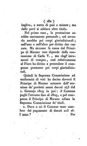 Bullettino delle sentenze emanate dalla Suprema commissione per le liti fra i già baroni ed i comuni