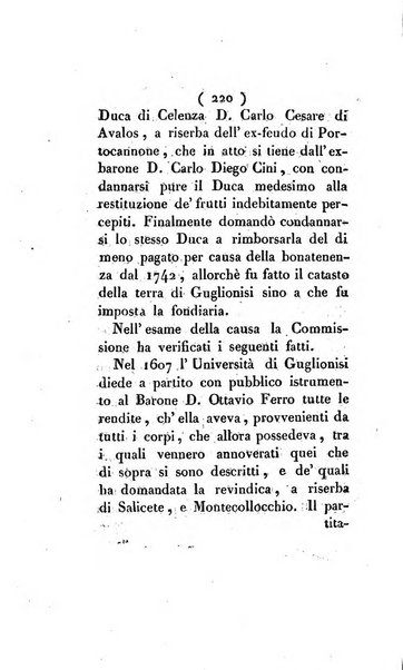 Bullettino delle sentenze emanate dalla Suprema commissione per le liti fra i già baroni ed i comuni