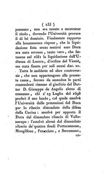 Bullettino delle sentenze emanate dalla Suprema commissione per le liti fra i già baroni ed i comuni