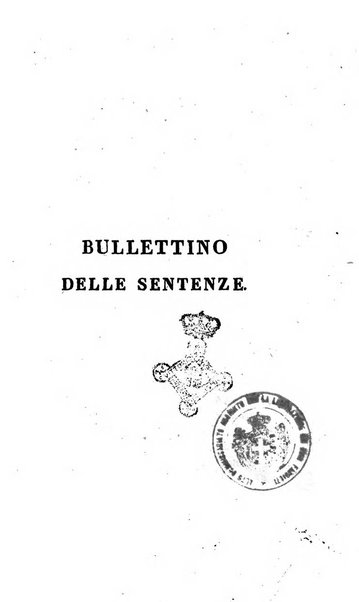 Bullettino delle sentenze emanate dalla Suprema commissione per le liti fra i già baroni ed i comuni