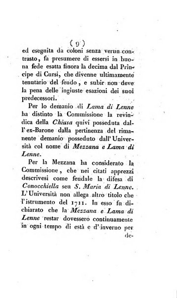 Bullettino delle sentenze emanate dalla Suprema commissione per le liti fra i già baroni ed i comuni