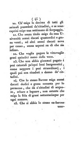 Bullettino delle sentenze emanate dalla Suprema commissione per le liti fra i già baroni ed i comuni