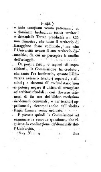 Bullettino delle sentenze emanate dalla Suprema commissione per le liti fra i già baroni ed i comuni