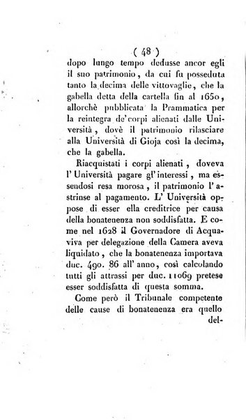 Bullettino delle sentenze emanate dalla Suprema commissione per le liti fra i già baroni ed i comuni