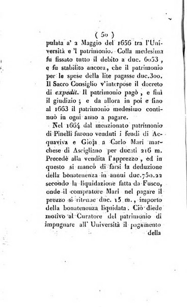 Bullettino delle sentenze emanate dalla Suprema commissione per le liti fra i già baroni ed i comuni