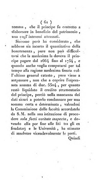 Bullettino delle sentenze emanate dalla Suprema commissione per le liti fra i già baroni ed i comuni