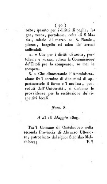 Bullettino delle sentenze emanate dalla Suprema commissione per le liti fra i già baroni ed i comuni