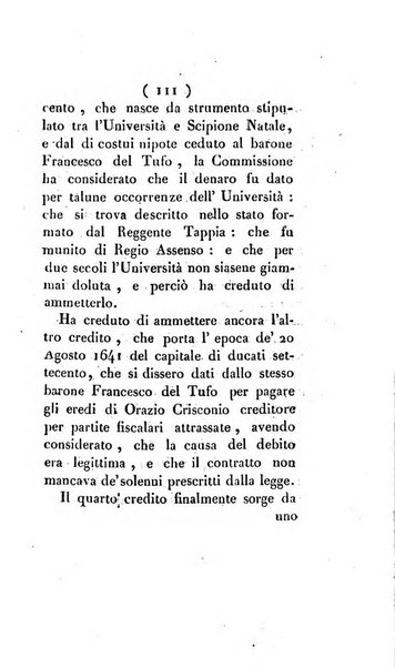 Bullettino delle sentenze emanate dalla Suprema commissione per le liti fra i già baroni ed i comuni