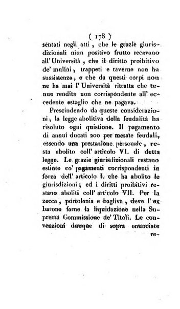 Bullettino delle sentenze emanate dalla Suprema commissione per le liti fra i già baroni ed i comuni