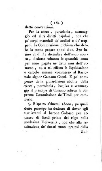 Bullettino delle sentenze emanate dalla Suprema commissione per le liti fra i già baroni ed i comuni