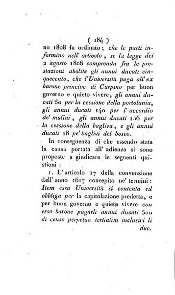 Bullettino delle sentenze emanate dalla Suprema commissione per le liti fra i già baroni ed i comuni