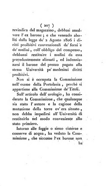 Bullettino delle sentenze emanate dalla Suprema commissione per le liti fra i già baroni ed i comuni