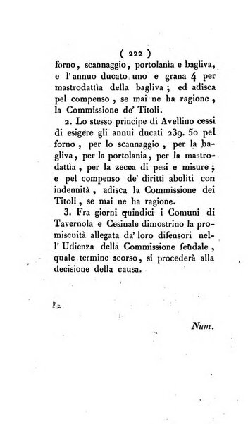 Bullettino delle sentenze emanate dalla Suprema commissione per le liti fra i già baroni ed i comuni