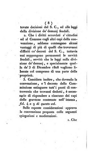 Bullettino delle sentenze emanate dalla Suprema commissione per le liti fra i già baroni ed i comuni