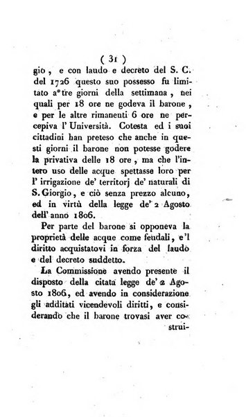 Bullettino delle sentenze emanate dalla Suprema commissione per le liti fra i già baroni ed i comuni