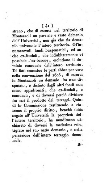 Bullettino delle sentenze emanate dalla Suprema commissione per le liti fra i già baroni ed i comuni