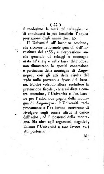 Bullettino delle sentenze emanate dalla Suprema commissione per le liti fra i già baroni ed i comuni