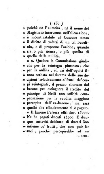 Bullettino delle sentenze emanate dalla Suprema commissione per le liti fra i già baroni ed i comuni