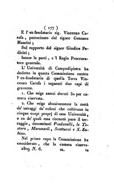 Bullettino delle sentenze emanate dalla Suprema commissione per le liti fra i già baroni ed i comuni