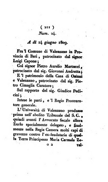 Bullettino delle sentenze emanate dalla Suprema commissione per le liti fra i già baroni ed i comuni