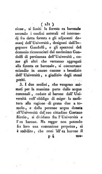 Bullettino delle sentenze emanate dalla Suprema commissione per le liti fra i già baroni ed i comuni